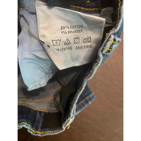 Baby Joe's Jeans Adjustable Waist Snap and Zipper Size 12 Months Luxury Classic - Picture 9 of 9